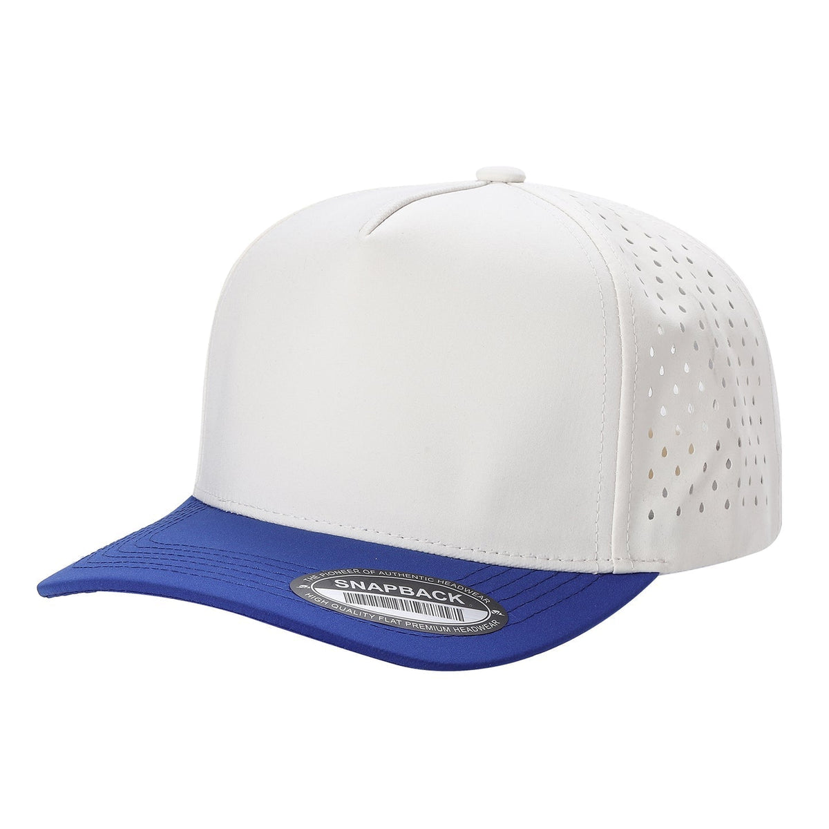 Unbranded 5 Panel Perforated Laser Mesh Hat Waterproof Cap - Signature Edition