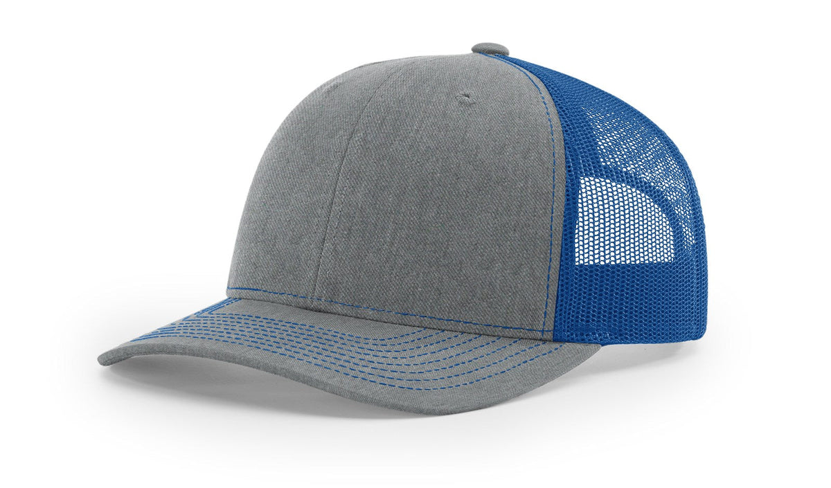 Richardson 112 Trucker Cap Split Hats Split Colors Two Colors - Blank - Signature Edition