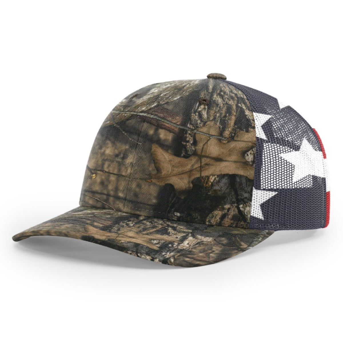 Richardson 112PM Printed Mesh Back Trucker Cap Snapback Hat - Blank - Signature Edition