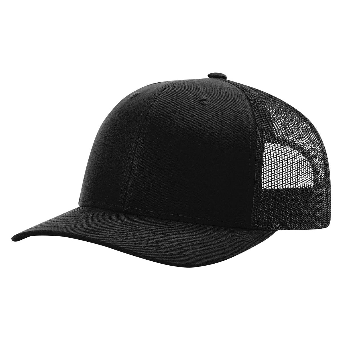 Richardson 115 Low Pro Trucker Cap, Snapback Hat - Blank - Signature Edition