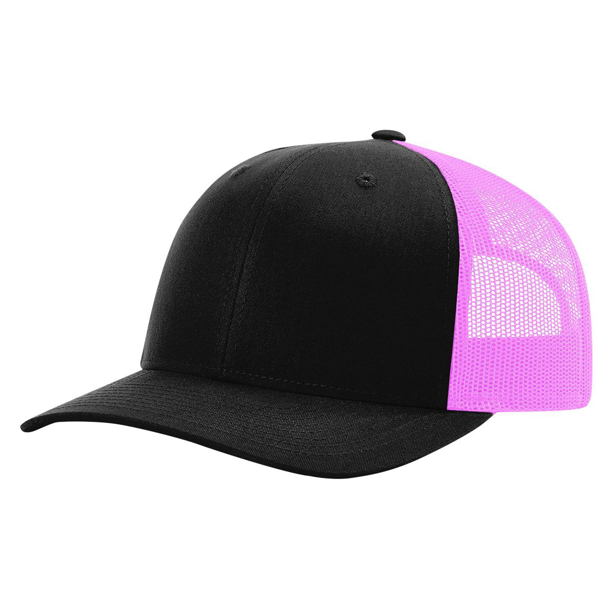 Richardson 115 Low Pro Trucker Cap, Snapback Hat - Blank - Signature Edition