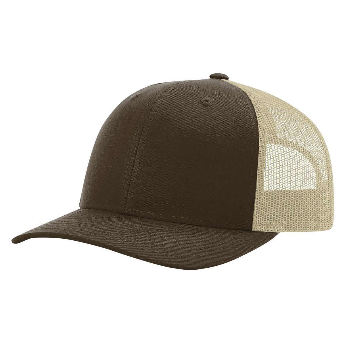 Richardson 115 Low Pro Trucker Cap, Snapback Hat - Blank - Signature Edition