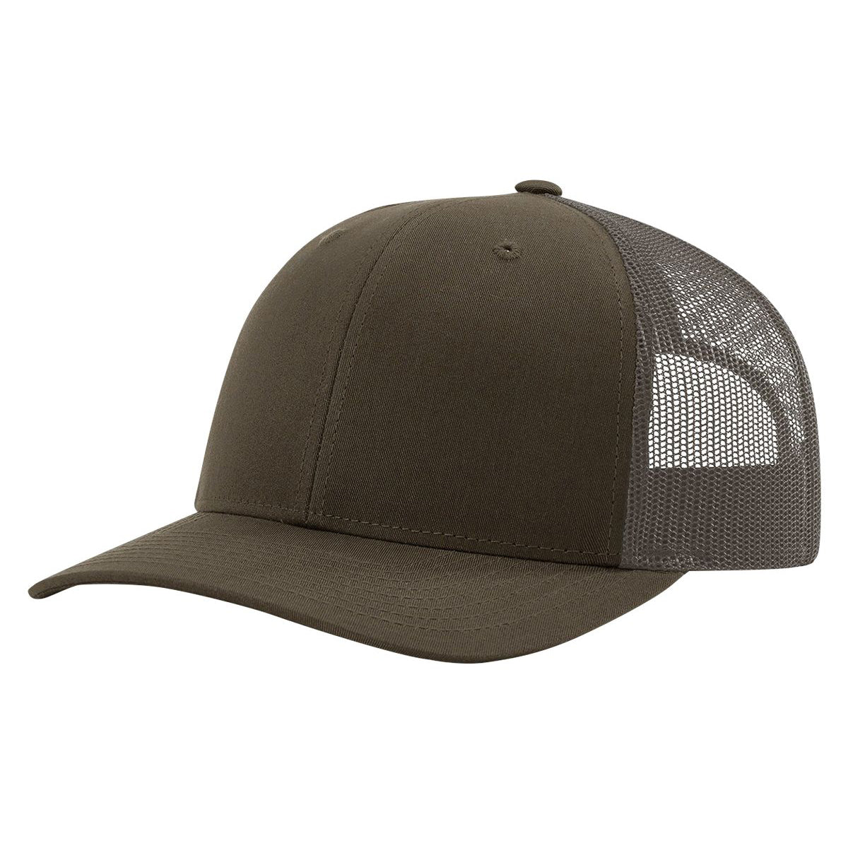 Richardson 115 Low Pro Trucker Cap, Snapback Hat - Blank - Signature Edition