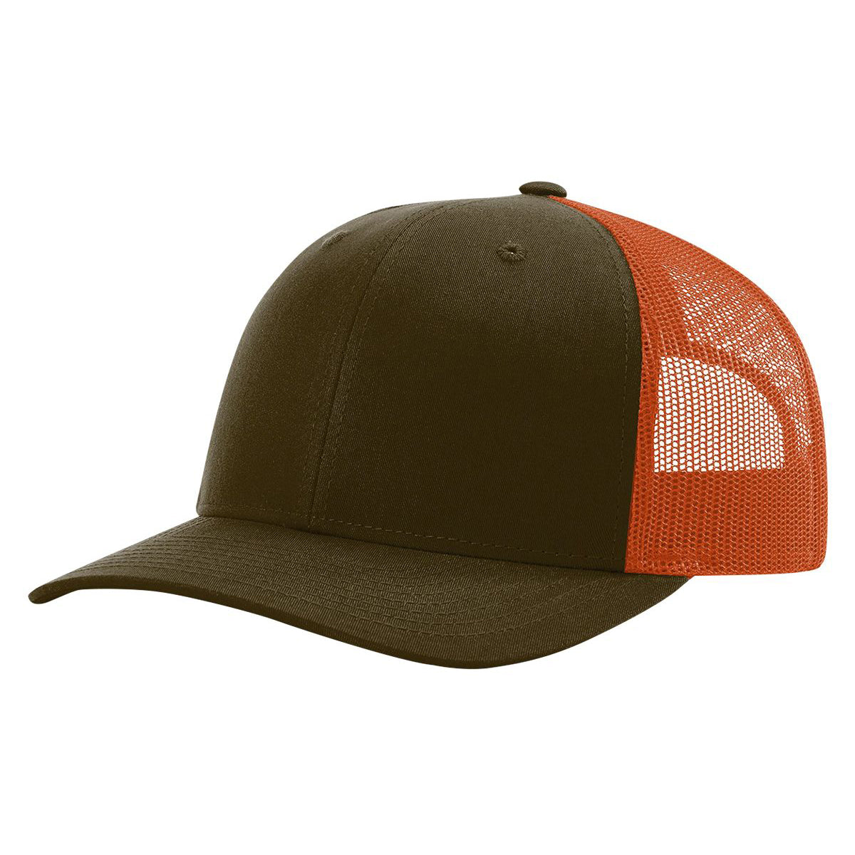 Richardson 115 Low Pro Trucker Cap, Snapback Hat - Blank - Signature Edition