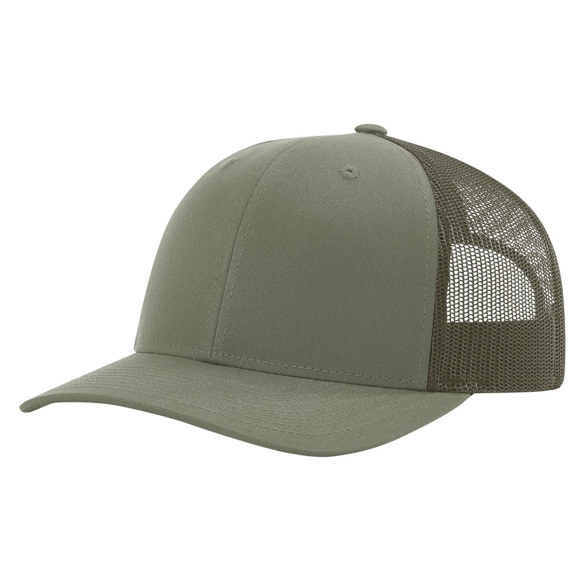 Richardson 115 Low Pro Trucker Cap, Snapback Hat - Blank - Signature Edition