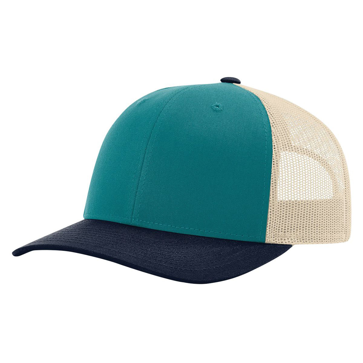 Richardson 115 Low Pro Trucker Cap, Snapback Hat - Blank - Signature Edition