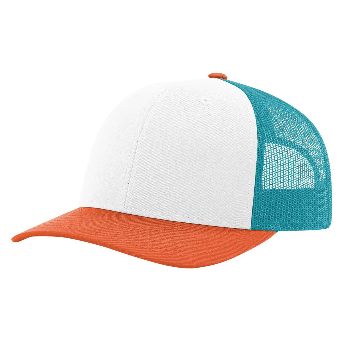 Richardson 115 Low Pro Trucker Cap, Snapback Hat - Blank - Signature Edition