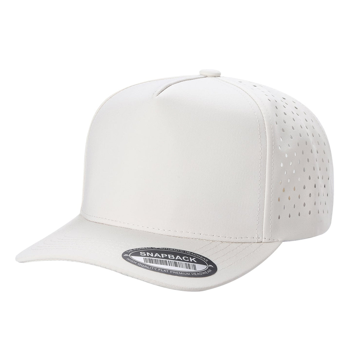 Unbranded 5 Panel Perforated Laser Mesh Hat Waterproof Cap - Signature Edition