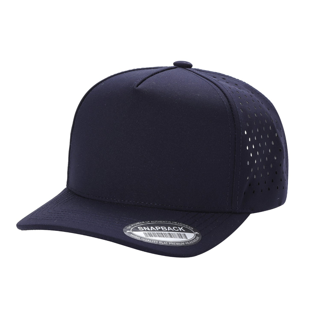 Unbranded 5 Panel Perforated Laser Mesh Hat Waterproof Cap - Signature Edition