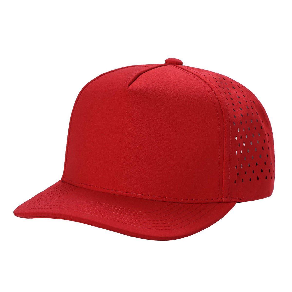 Unbranded 5 Panel Perforated Laser Mesh Hat Waterproof Cap - Signature Edition