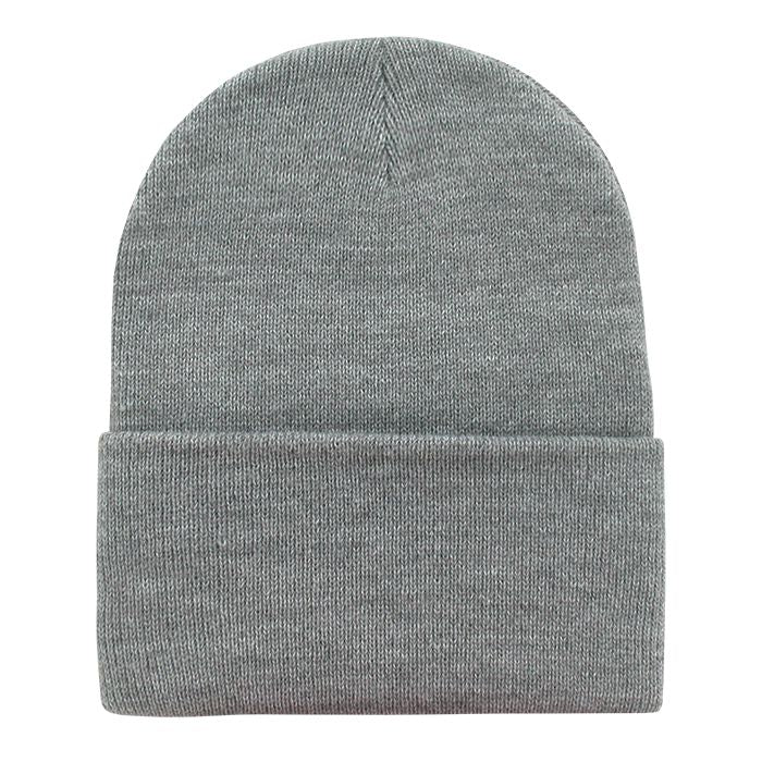Decky 186 Acrylic Long Beanie Knit Cap - Blank - Signature Edition