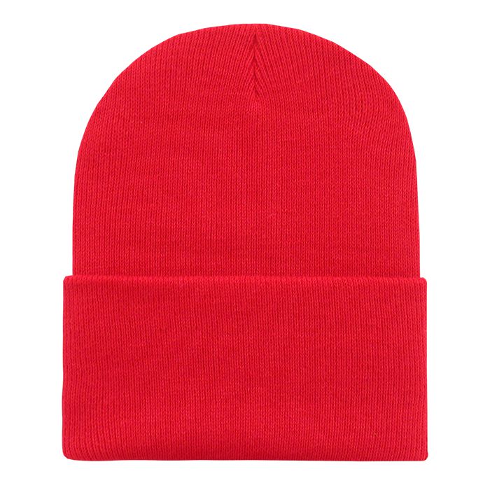 Decky 186 Acrylic Long Beanie Knit Cap - Blank - Signature Edition