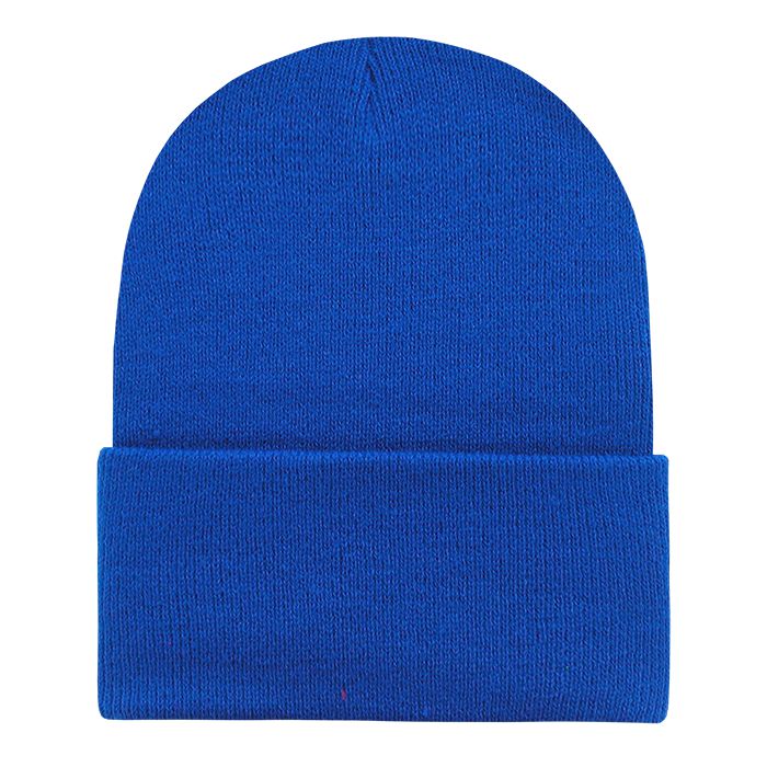 Decky 186 Acrylic Long Beanie Knit Cap - Blank - Signature Edition