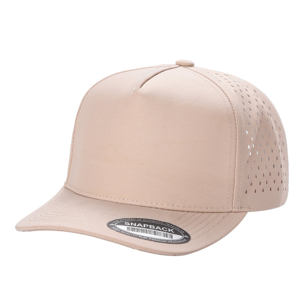Unbranded 5 Panel Perforated Laser Mesh Hat Waterproof Cap - Signature Edition