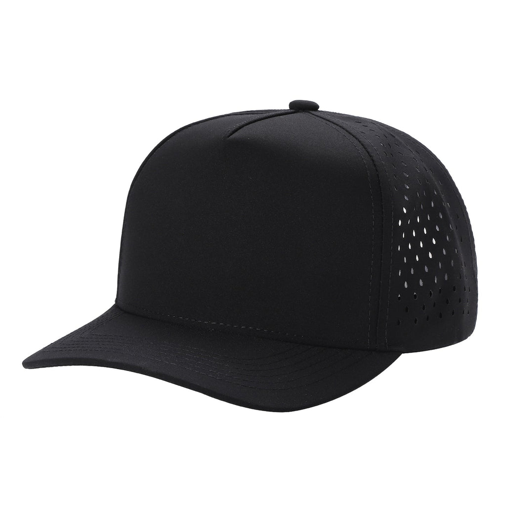 Unbranded 5 Panel Perforated Laser Mesh Hat Waterproof Cap - Signature Edition