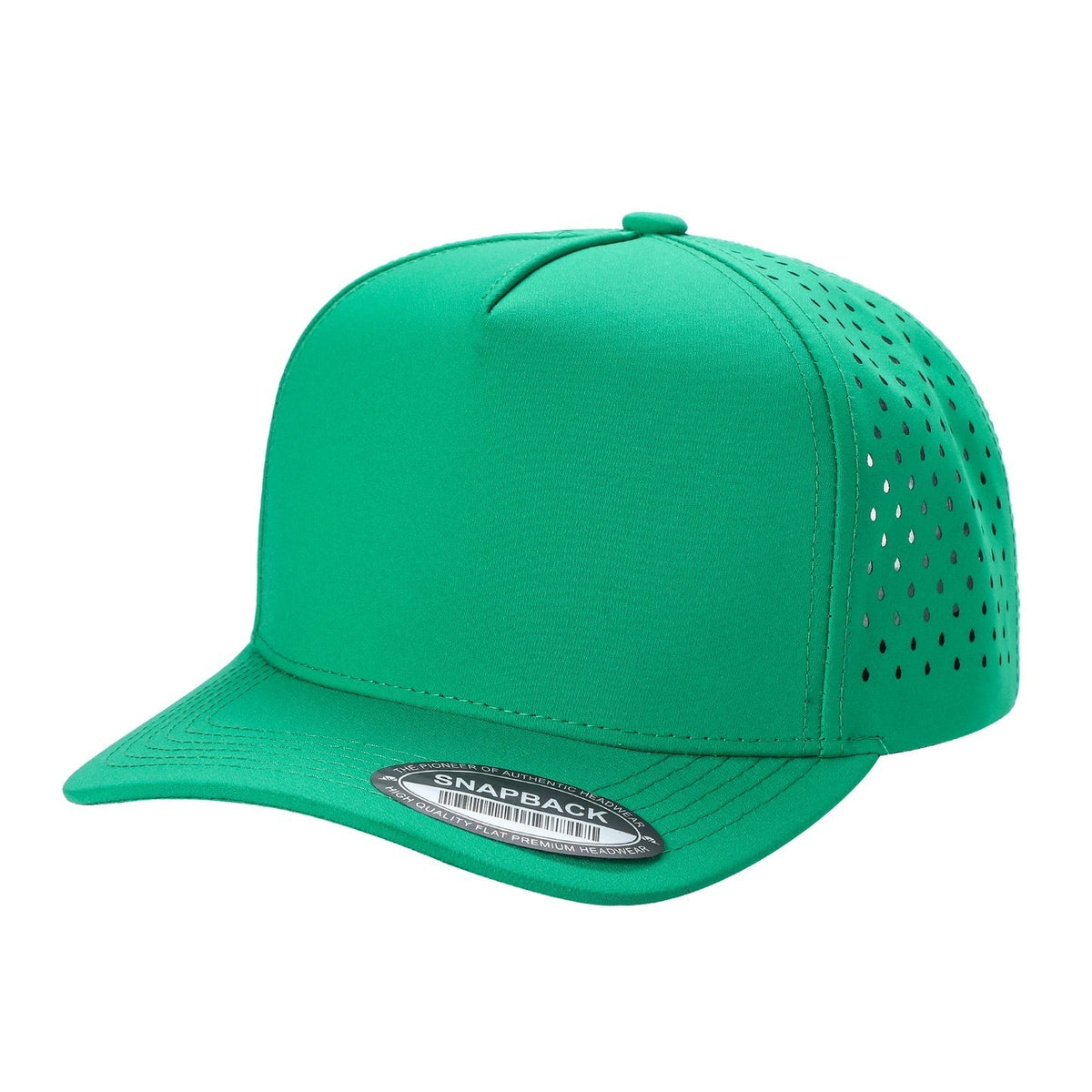 Unbranded 5 Panel Perforated Laser Mesh Hat Waterproof Cap - Signature Edition