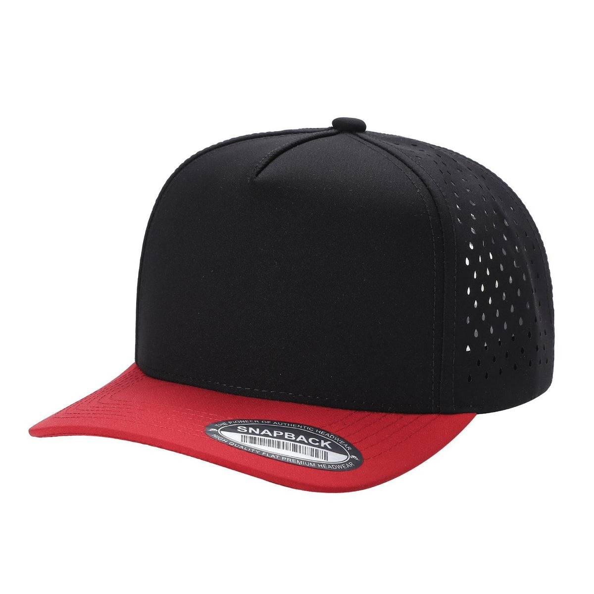 Unbranded 5 Panel Perforated Laser Mesh Hat Waterproof Cap - Signature Edition