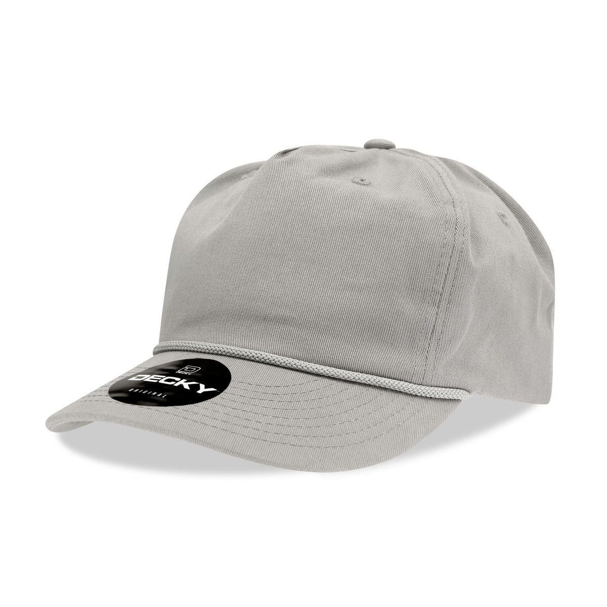 Decky 252 Classic 5-Panel Golf Cap with Rope - Blank - Signature Edition