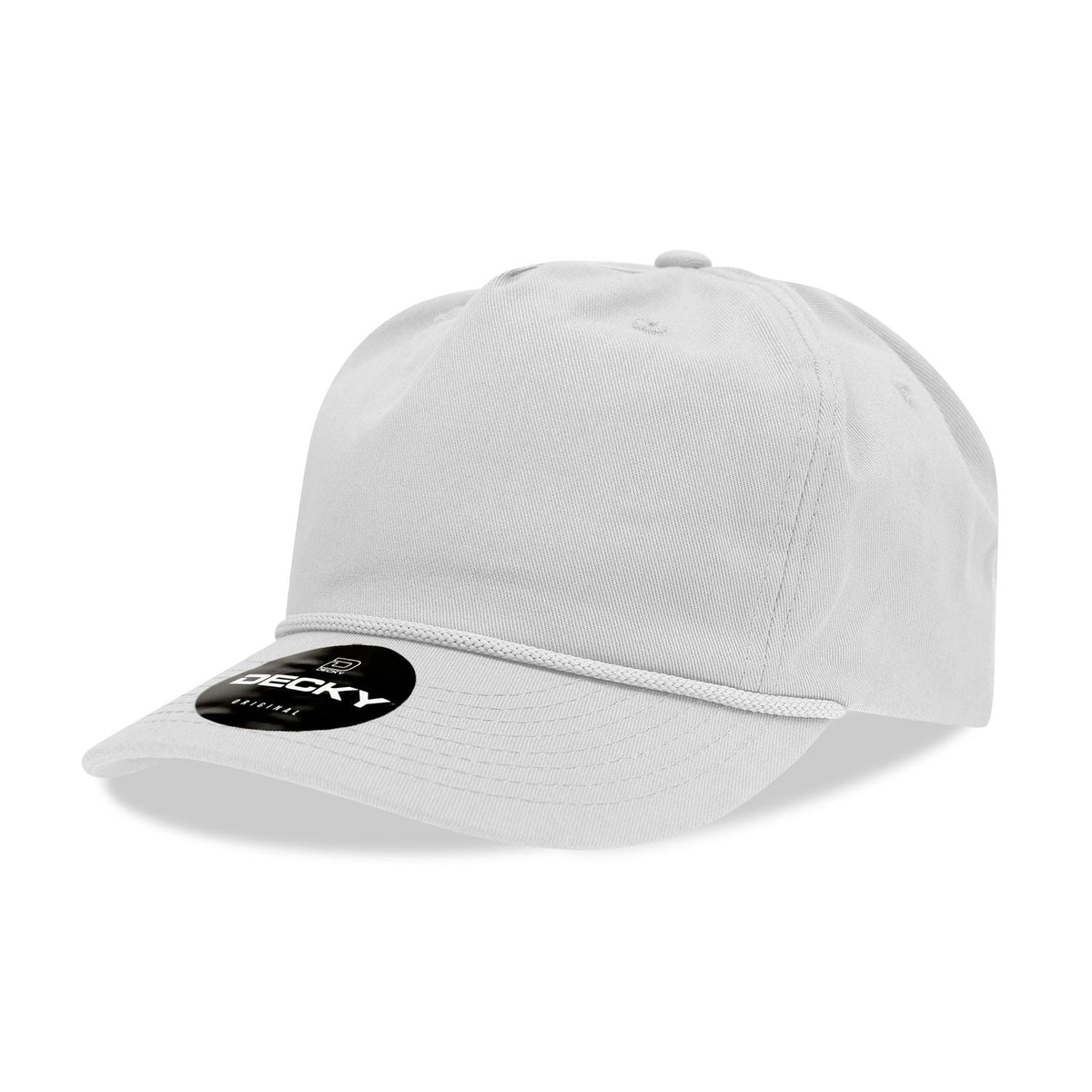Decky 252 Classic 5-Panel Golf Cap with Rope - Blank - Signature Edition