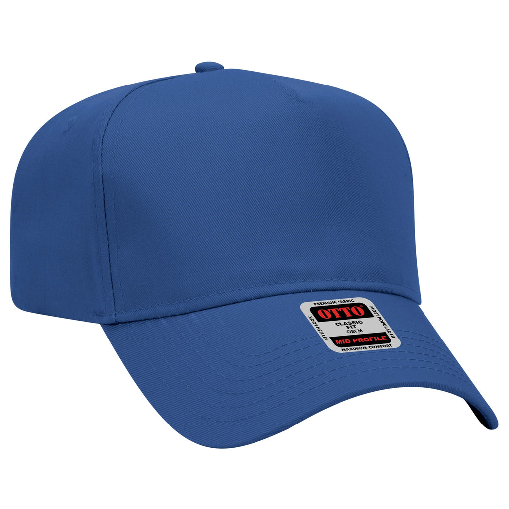 Otto Cap 31-069 - 5 Panel, Mid Profile Baseball Cap - Signature Edition