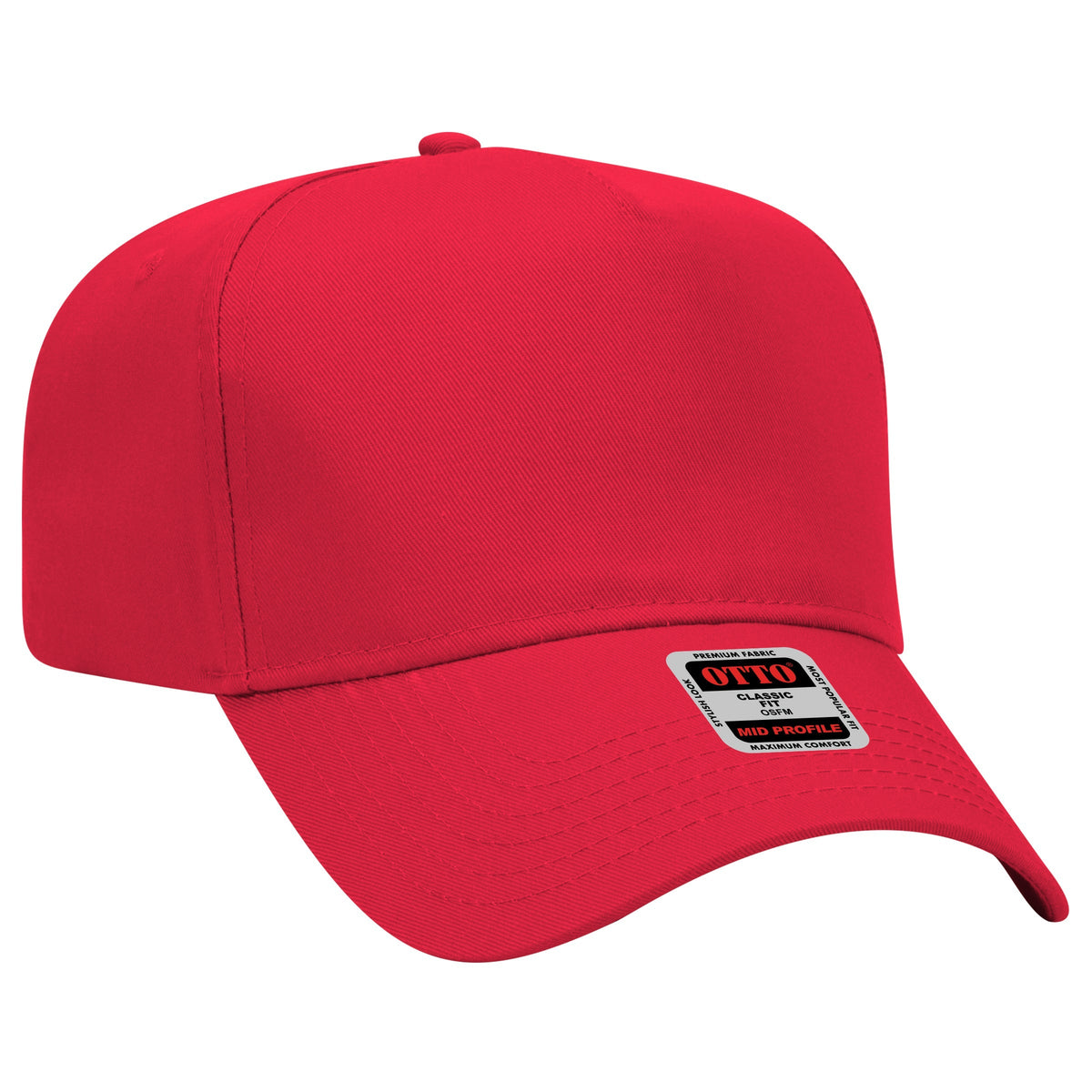 Otto Cap 31-069 - 5 Panel, Mid Profile Baseball Cap - Signature Edition