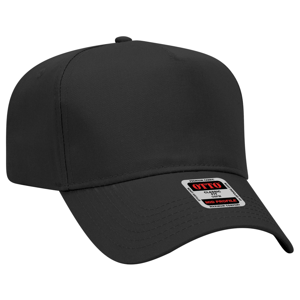 Otto Cap 31-069 - 5 Panel, Mid Profile Baseball Cap - Signature Edition