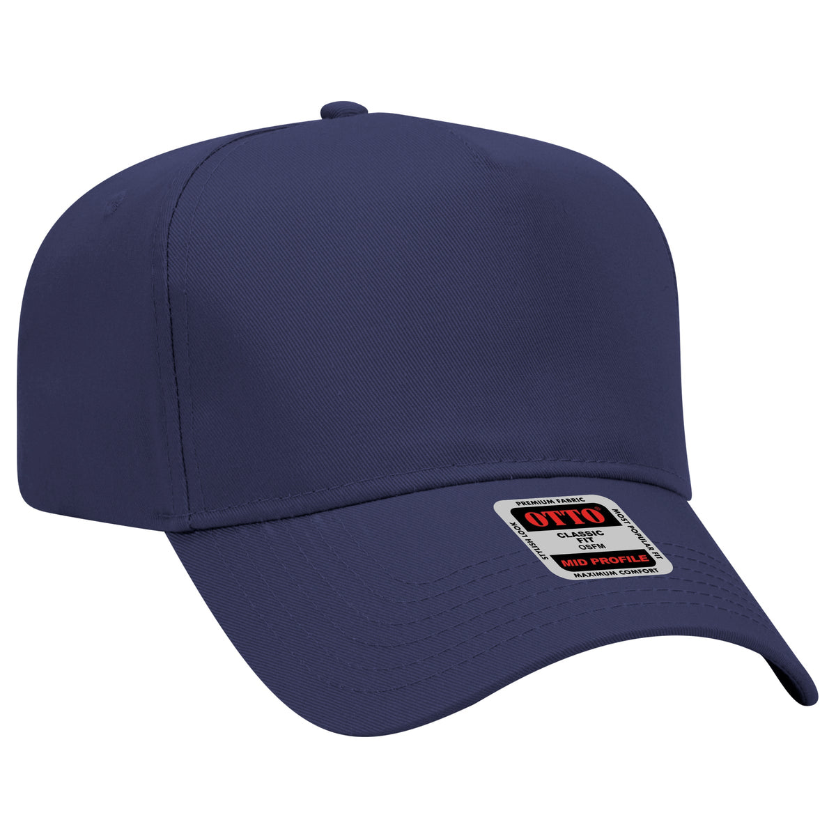 Otto Cap 31-069 - 5 Panel, Mid Profile Baseball Cap - Signature Edition