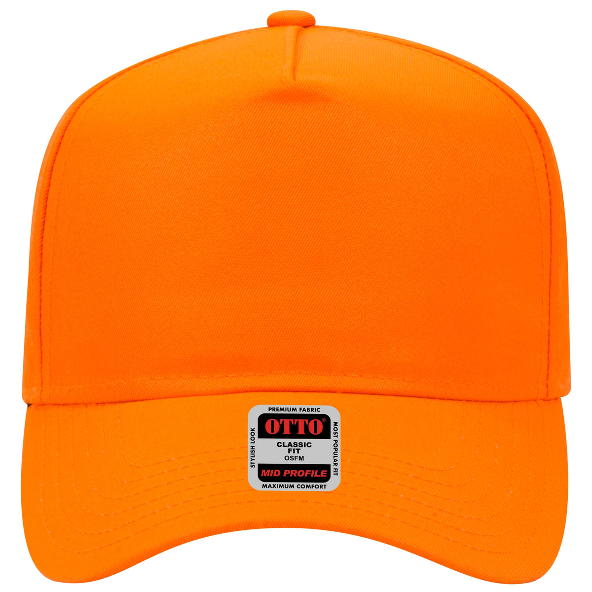 Otto Cap 31-069 - 5 Panel, Mid Profile Baseball Cap - Signature Edition