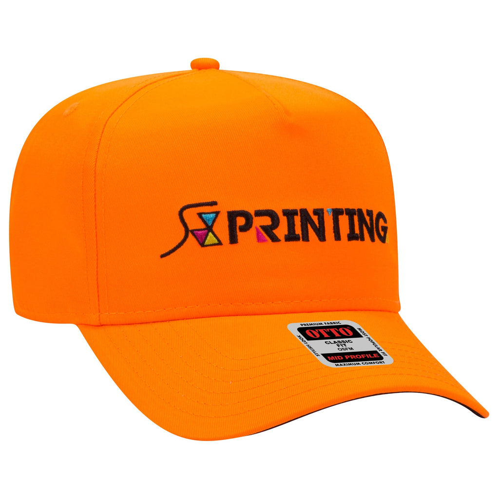 Otto Cap 31-069 - 5 Panel, Mid Profile Baseball Cap - Signature Edition