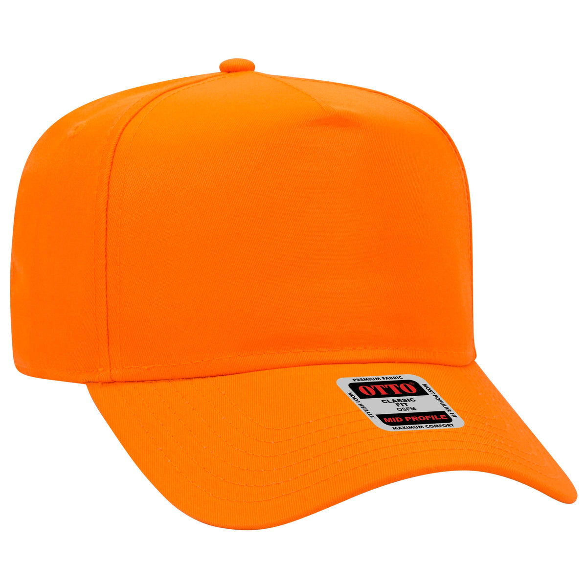 Otto Cap 31-069 - 5 Panel, Mid Profile Baseball Cap - Signature Edition