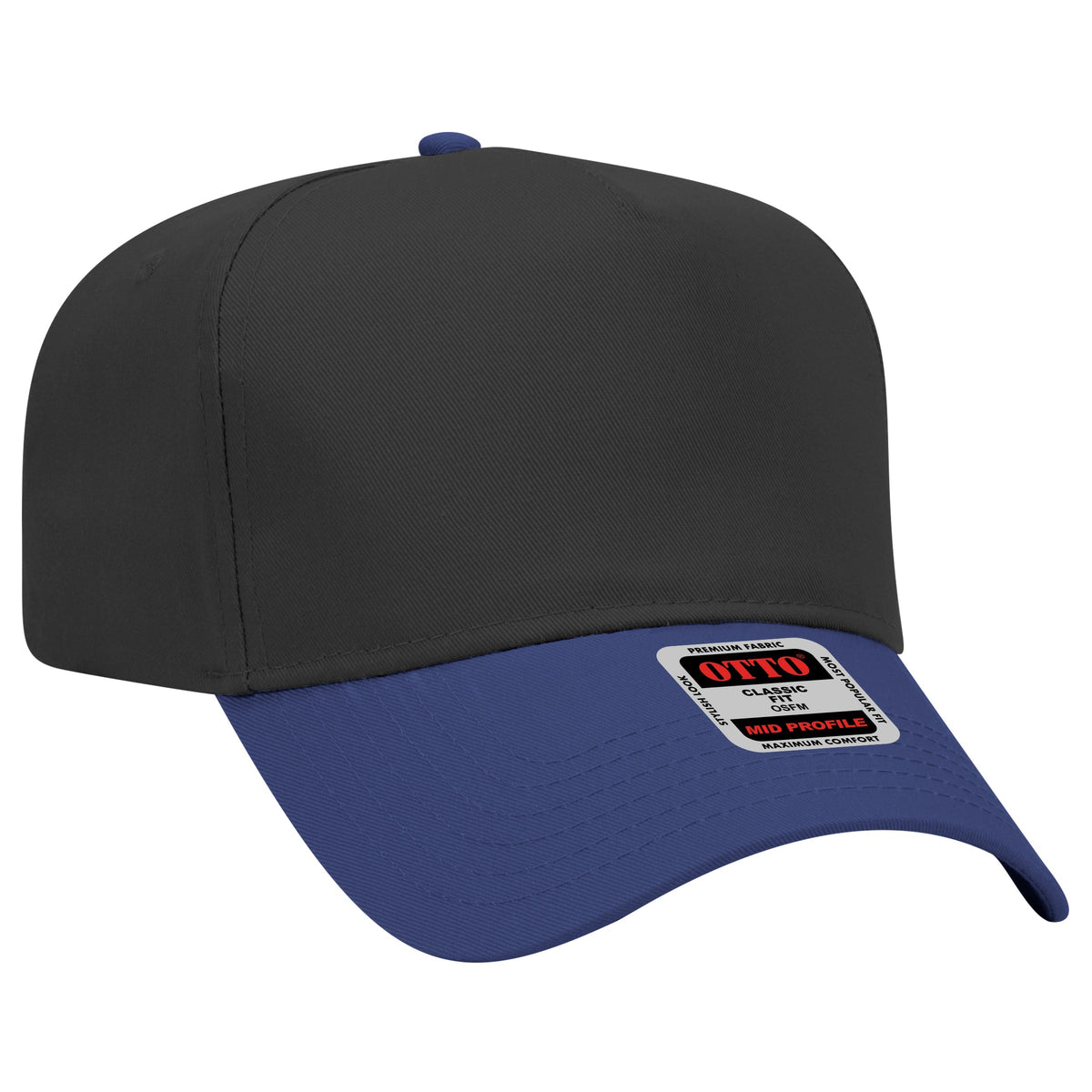 Otto Cap 31-069 - 5 Panel, Mid Profile Baseball Cap - Signature Edition