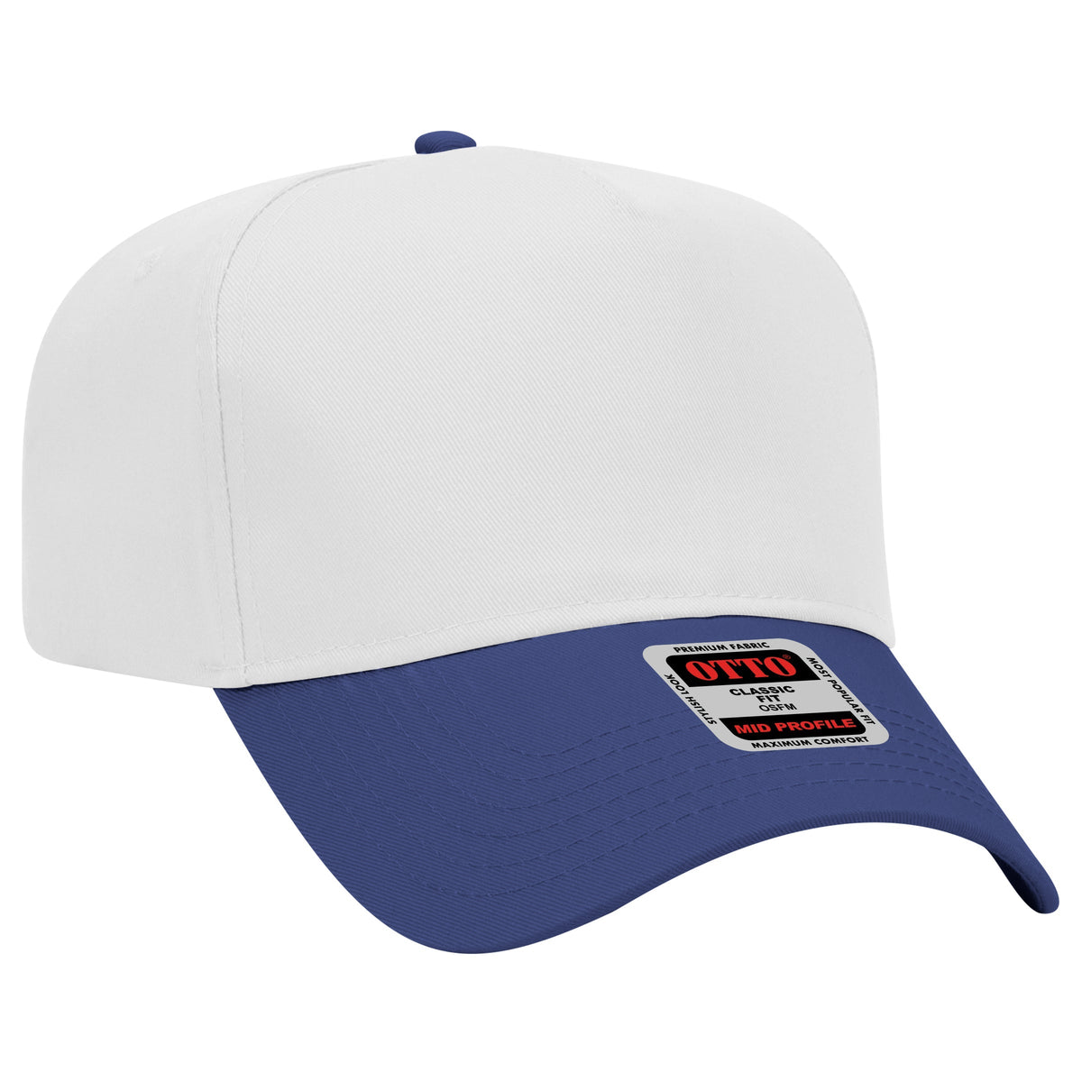 Otto Cap 31-069 - 5 Panel, Mid Profile Baseball Cap - Signature Edition