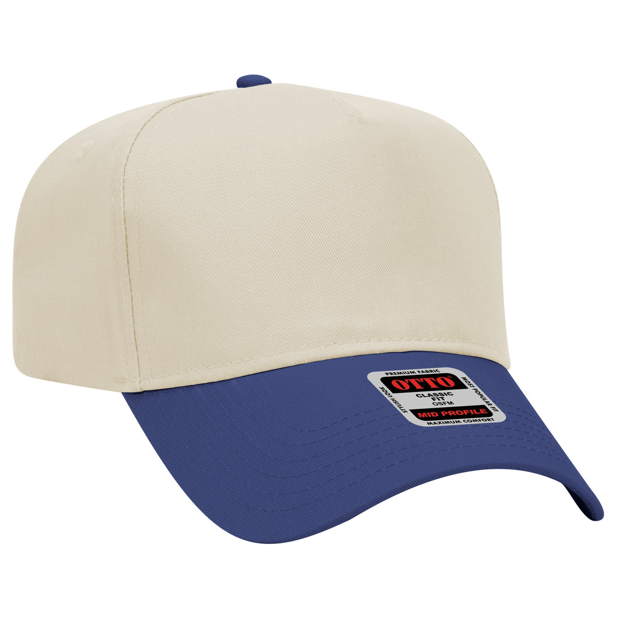 Otto Cap 31-069 - 5 Panel, Mid Profile Baseball Cap - Signature Edition