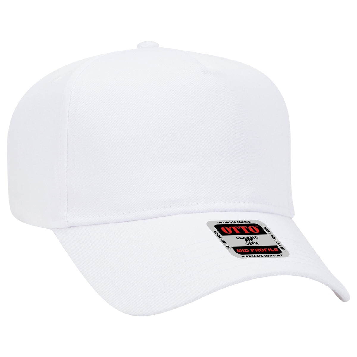 Otto Cap 31-069 - 5 Panel, Mid Profile Baseball Cap - Signature Edition
