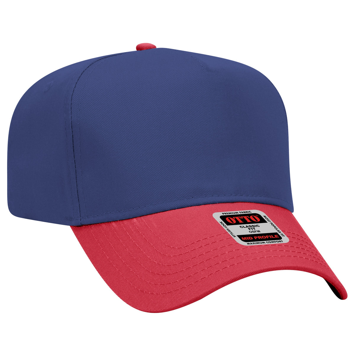 Otto Cap 31-069 - 5 Panel, Mid Profile Baseball Cap - Signature Edition
