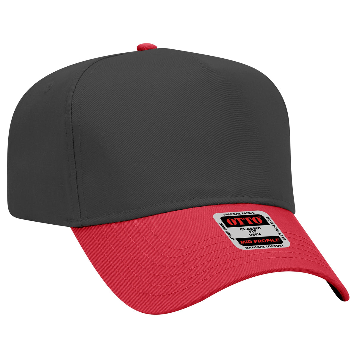 Otto Cap 31-069 - 5 Panel, Mid Profile Baseball Cap - Signature Edition