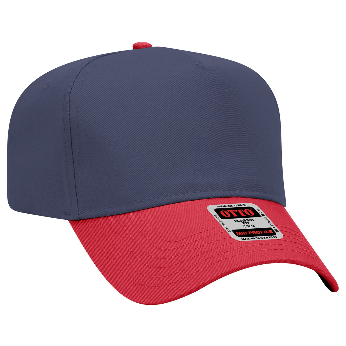 Otto Cap 31-069 - 5 Panel, Mid Profile Baseball Cap - Signature Edition