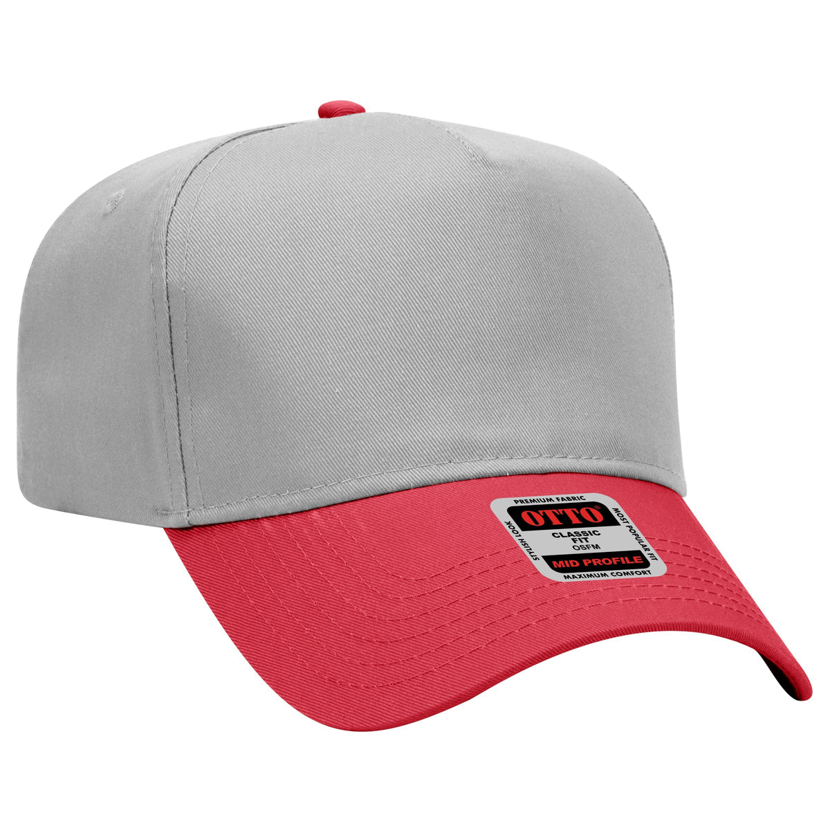 Otto Cap 31-069 - 5 Panel, Mid Profile Baseball Cap - Signature Edition