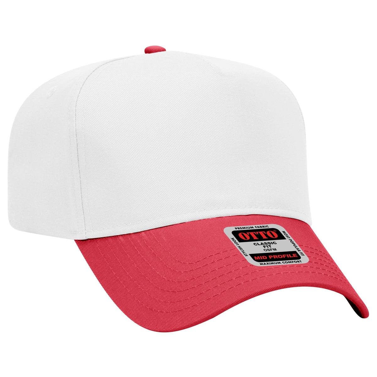 Otto Cap 31-069 - 5 Panel, Mid Profile Baseball Cap - Signature Edition