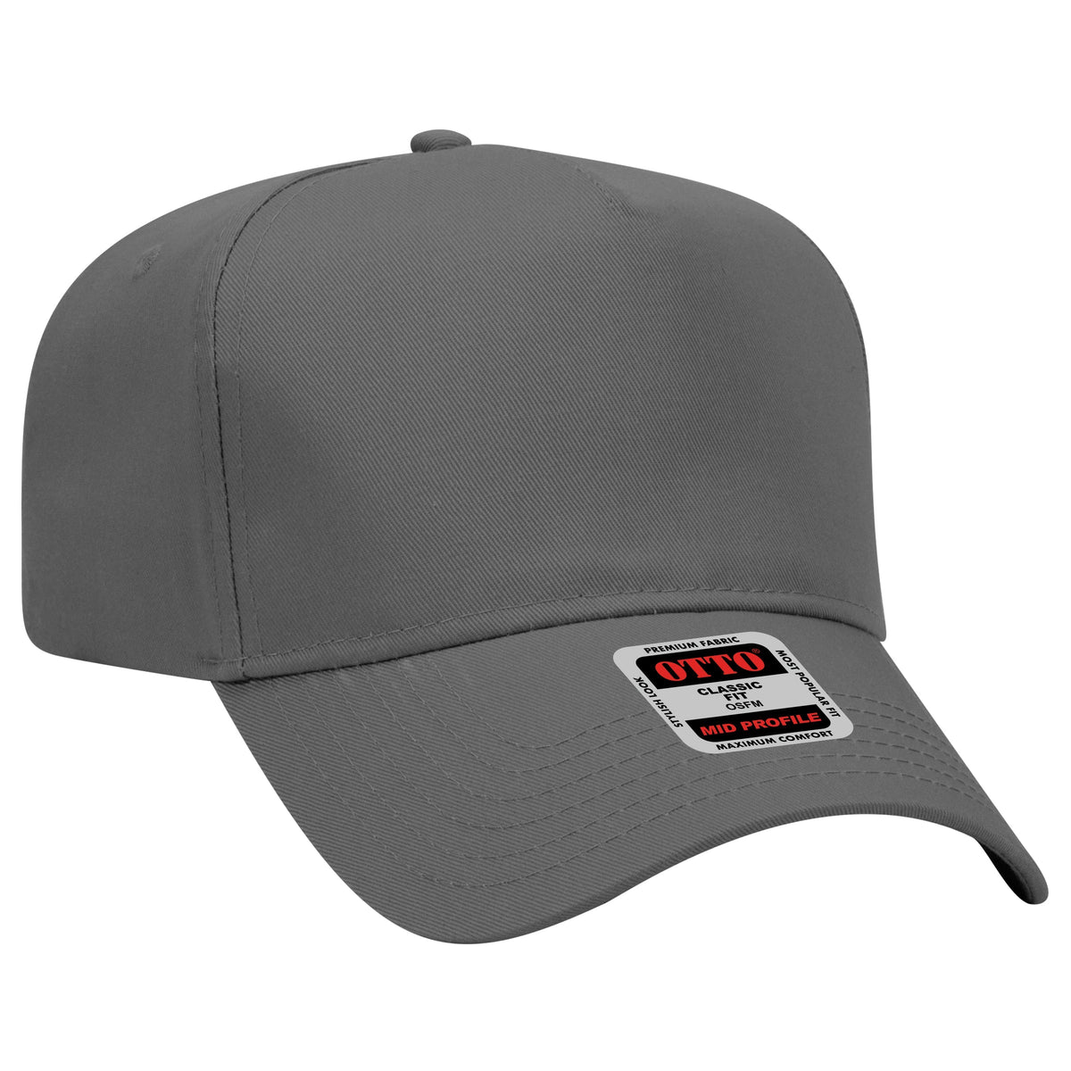 Otto Cap 31-069 - 5 Panel, Mid Profile Baseball Cap - Signature Edition