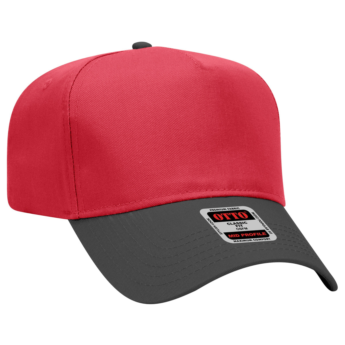 Otto Cap 31-069 - 5 Panel, Mid Profile Baseball Cap - Signature Edition