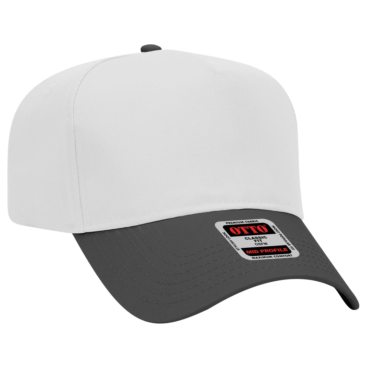 Otto Cap 31-069 - 5 Panel, Mid Profile Baseball Cap - Signature Edition