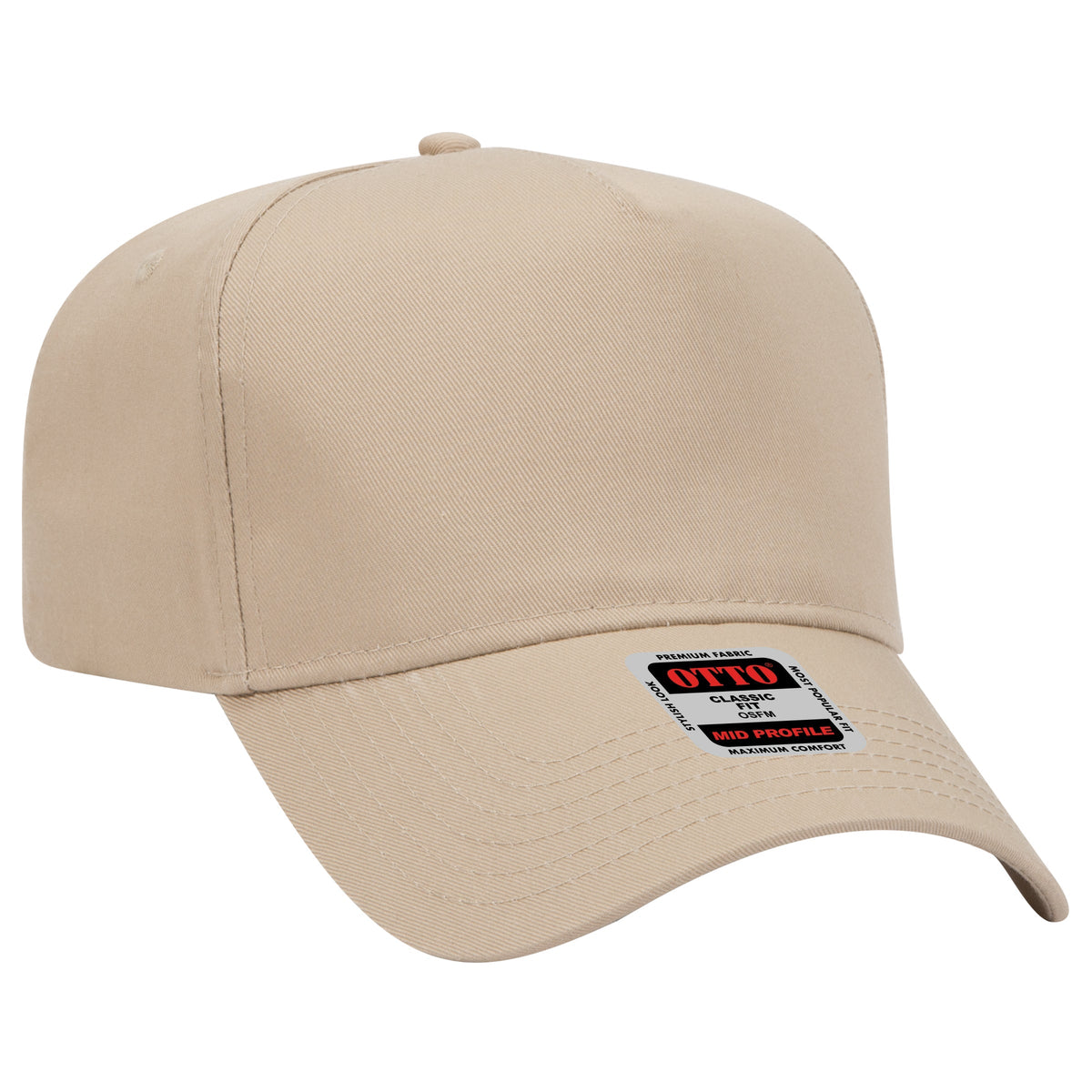 Otto Cap 31-069 - 5 Panel, Mid Profile Baseball Cap - Signature Edition