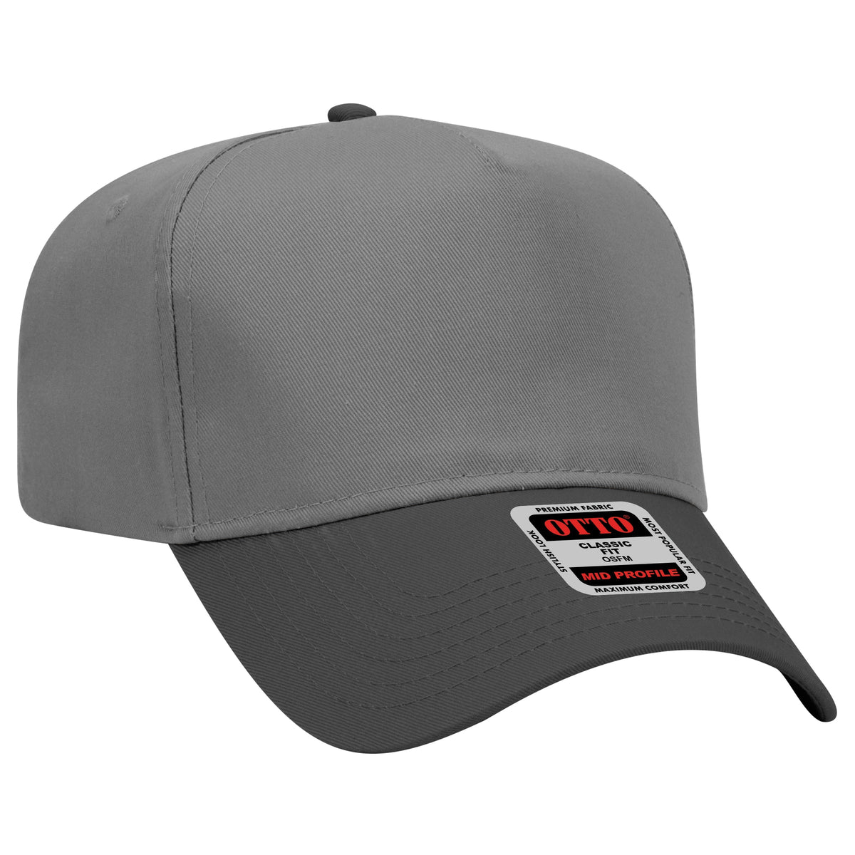 Otto Cap 31-069 - 5 Panel, Mid Profile Baseball Cap - Signature Edition