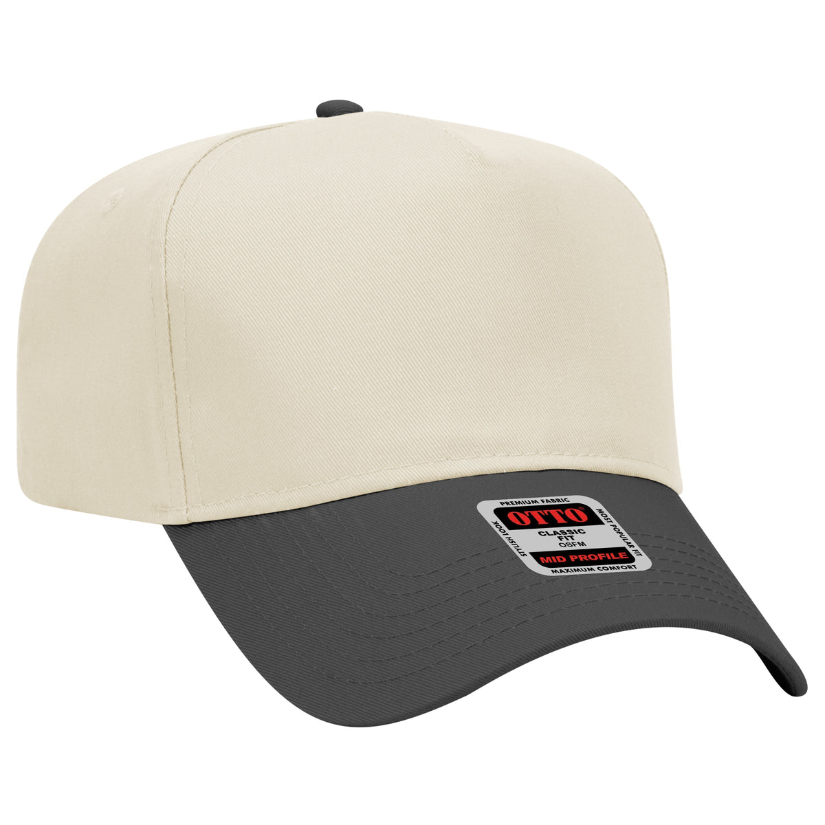 Otto Cap 31-069 - 5 Panel, Mid Profile Baseball Cap - Signature Edition