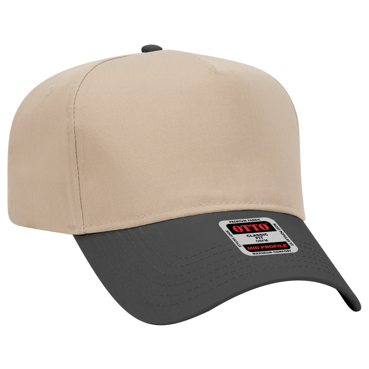 Otto Cap 31-069 - 5 Panel, Mid Profile Baseball Cap - Signature Edition