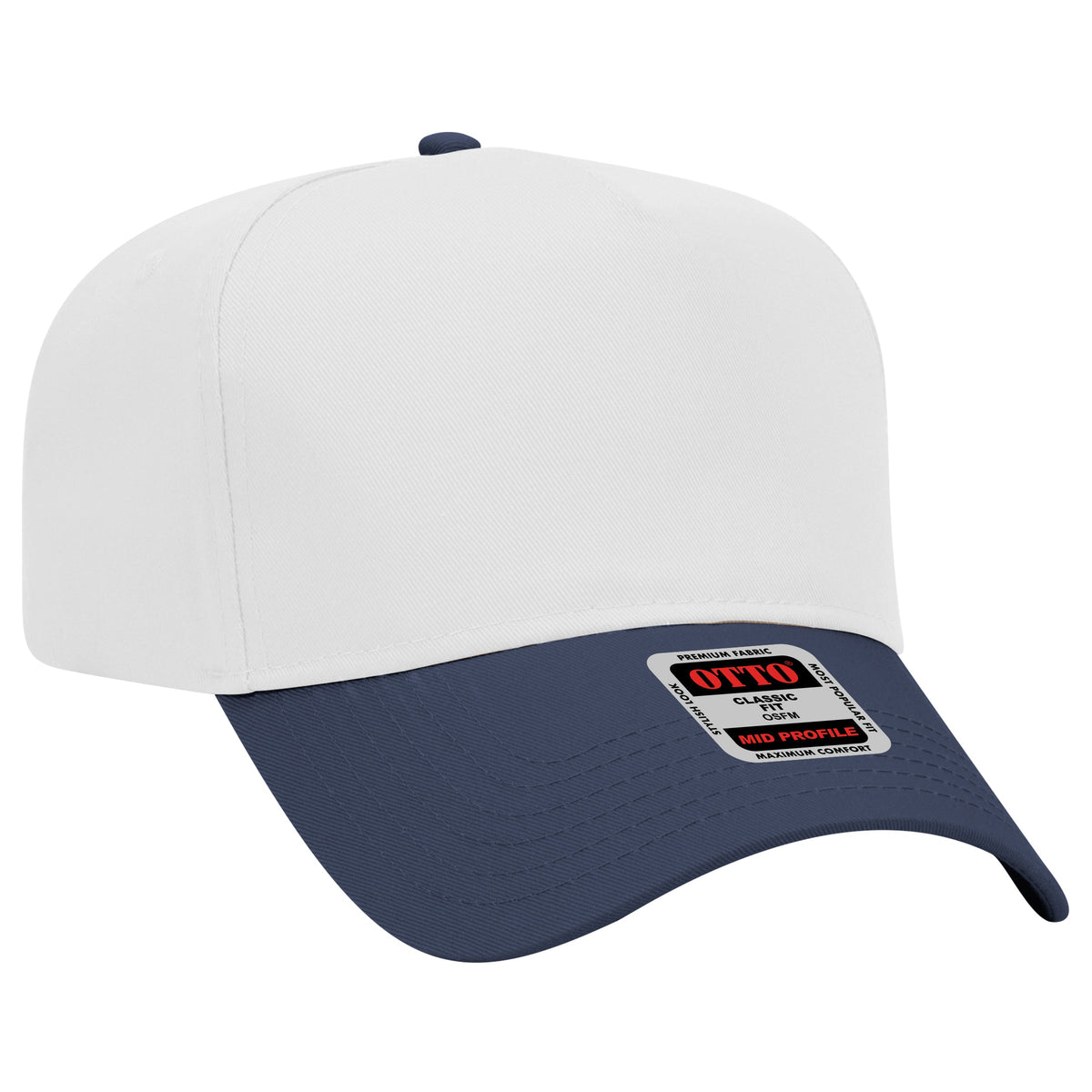Otto Cap 31-069 - 5 Panel, Mid Profile Baseball Cap - Signature Edition
