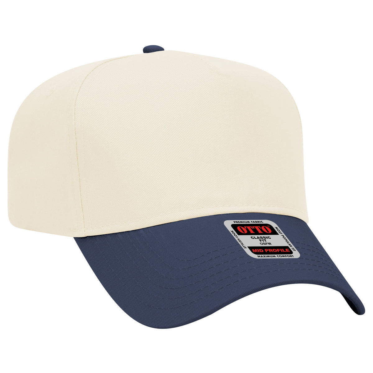 Otto Cap 31-069 - 5 Panel, Mid Profile Baseball Cap - Signature Edition