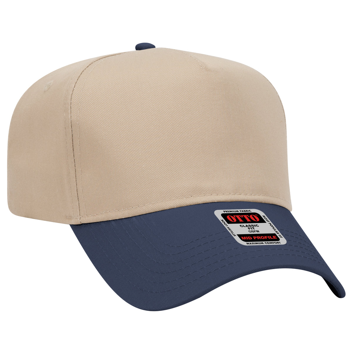 Otto Cap 31-069 - 5 Panel, Mid Profile Baseball Cap - Signature Edition