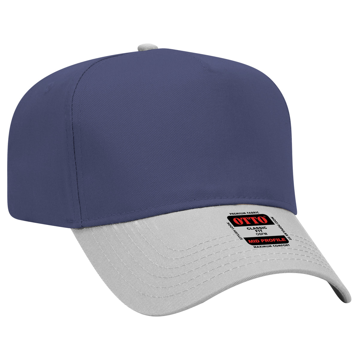 Otto Cap 31-069 - 5 Panel, Mid Profile Baseball Cap - Signature Edition